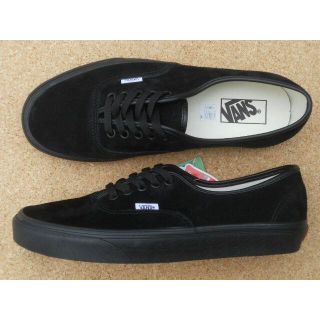 ヴァンズ(VANS)のバンズ VANS AUTHENTIC SUEDE 27,0cm 黒(スニーカー)