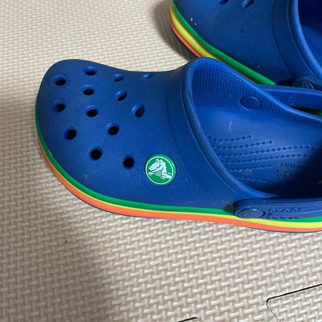 crocs(クロックス)のクロックス　18.5センチ キッズ/ベビー/マタニティのキッズ靴/シューズ(15cm~)(サンダル)の商品写真