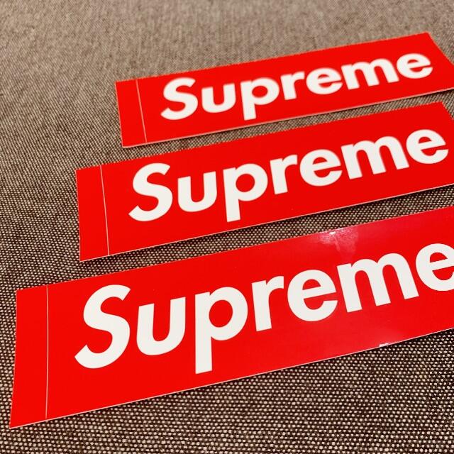 Supreme(シュプリーム)のSupreme Box Logo Sticker ボックスロゴステッカー 3枚 メンズのファッション小物(その他)の商品写真