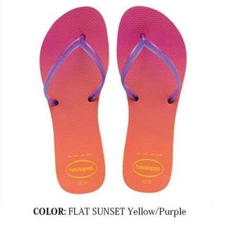 ハワイアナス(havaianas)の【新品】havaianas ハワイアナス ビーチサンダル 23.0～23.5(ビーチサンダル)