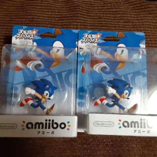 ウィーユー(Wii U)の新品未開封 amiibo ソニック（大乱闘スマッシュブラザーズシリーズ）(その他)