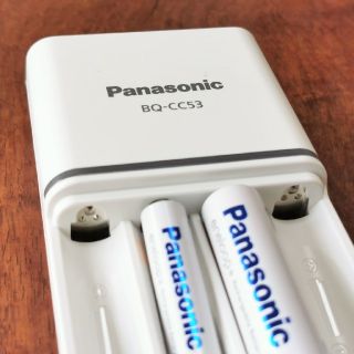 パナソニック(Panasonic)のPanasonic BQ-CC53「eneloop充電器の本体だけがほしい方へ」(バッテリー/充電器)