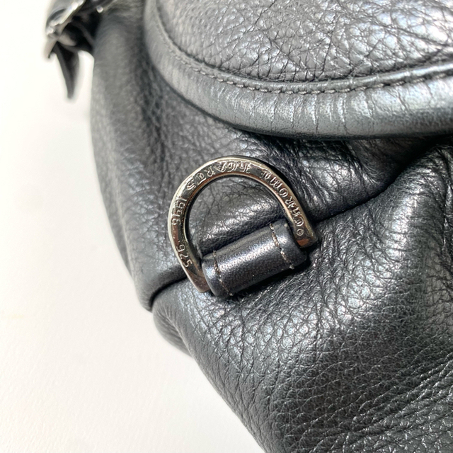 Chrome Hearts(クロムハーツ)の【希少】クロムハーツ スナットパック #1 ブラックロジウム ウエストポーチ メンズのバッグ(ボディーバッグ)の商品写真
