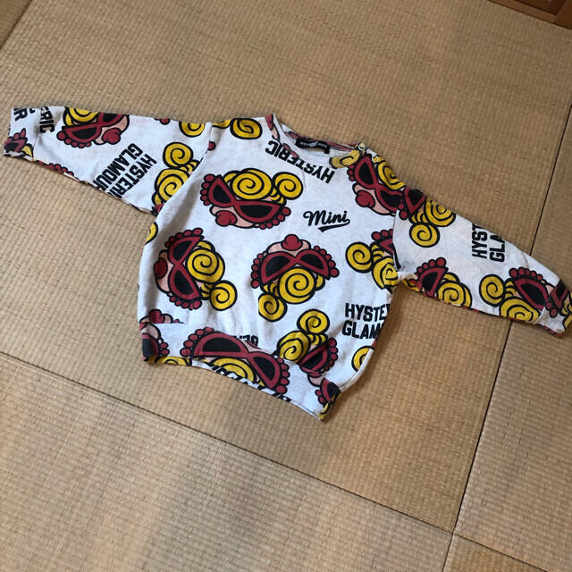 HYSTERIC MINI(ヒステリックミニ)の総柄トレーナー キッズ/ベビー/マタニティのキッズ服男の子用(90cm~)(その他)の商品写真