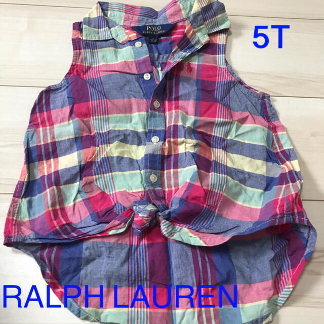 POLO RALPH LAUREN(ポロラルフローレン)のラルフローレン5Tシャツ キッズ/ベビー/マタニティのキッズ服女の子用(90cm~)(Tシャツ/カットソー)の商品写真
