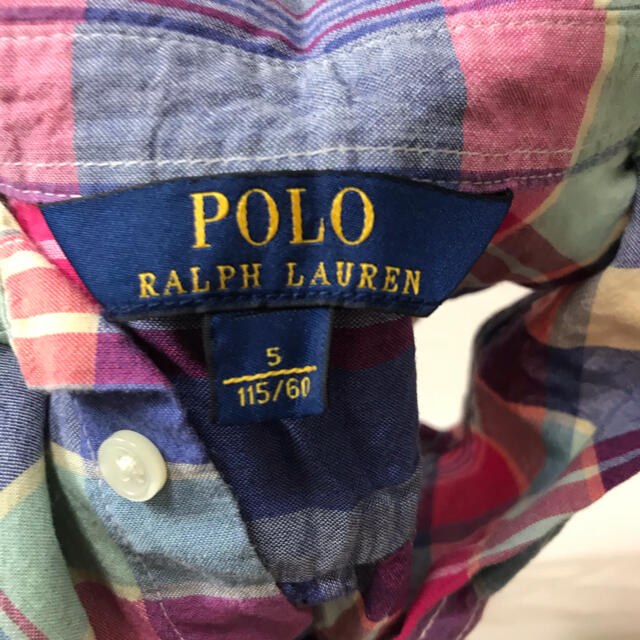 POLO RALPH LAUREN(ポロラルフローレン)のラルフローレン5Tシャツ キッズ/ベビー/マタニティのキッズ服女の子用(90cm~)(Tシャツ/カットソー)の商品写真