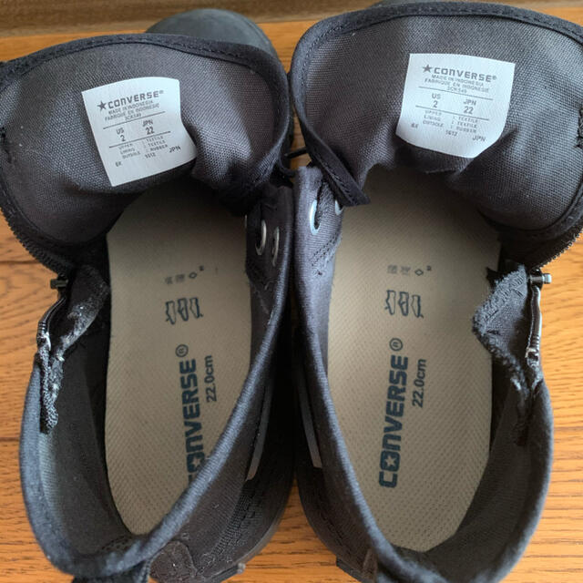 CONVERSE(コンバース)のコンバース　スニーカー　(22cm) キッズ/ベビー/マタニティのキッズ靴/シューズ(15cm~)(スニーカー)の商品写真