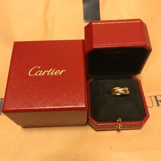 カルティエ(Cartier)のカルティエ　トリニティリング  箱無し(リング(指輪))