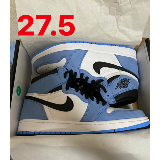 NIKE AIR JORDAN1 HIGH OG UNIVERSITY BLUE靴/シューズ