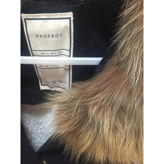 PAGEBOY(ページボーイ)のpageBOY♡黒ショートコート レディースのジャケット/アウター(ブルゾン)の商品写真