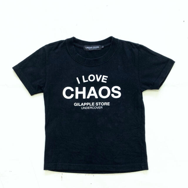 UNDERCOVER(アンダーカバー)のキッズサイズ UNDERCOVER I LOVE CHAOS T-Shirt キッズ/ベビー/マタニティのキッズ服女の子用(90cm~)(Tシャツ/カットソー)の商品写真