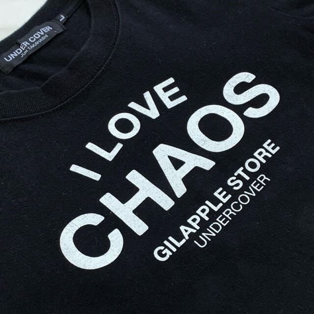 UNDERCOVER(アンダーカバー)のキッズサイズ UNDERCOVER I LOVE CHAOS T-Shirt キッズ/ベビー/マタニティのキッズ服女の子用(90cm~)(Tシャツ/カットソー)の商品写真