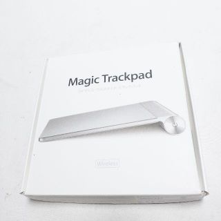 アップル(Apple)の■APPLE　MagicTrackpad　ホワイト(ポータブルプレーヤー)