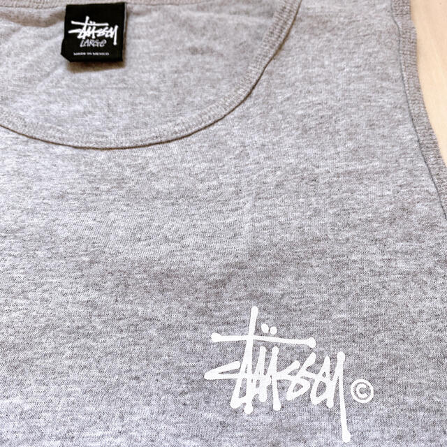 STUSSY(ステューシー)のSTUSSY ステューシー　タンクトップ　ワンピース　美品 メンズのトップス(タンクトップ)の商品写真