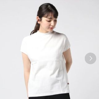 コーエン(coen)のコーエン☆ハイネックTシャツ ホワイト(Tシャツ(半袖/袖なし))