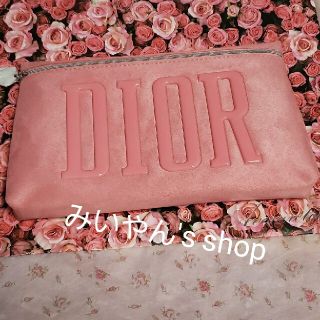 ディオール(Dior)のDior★ピンクポーチ★ノベルティ(ポーチ)