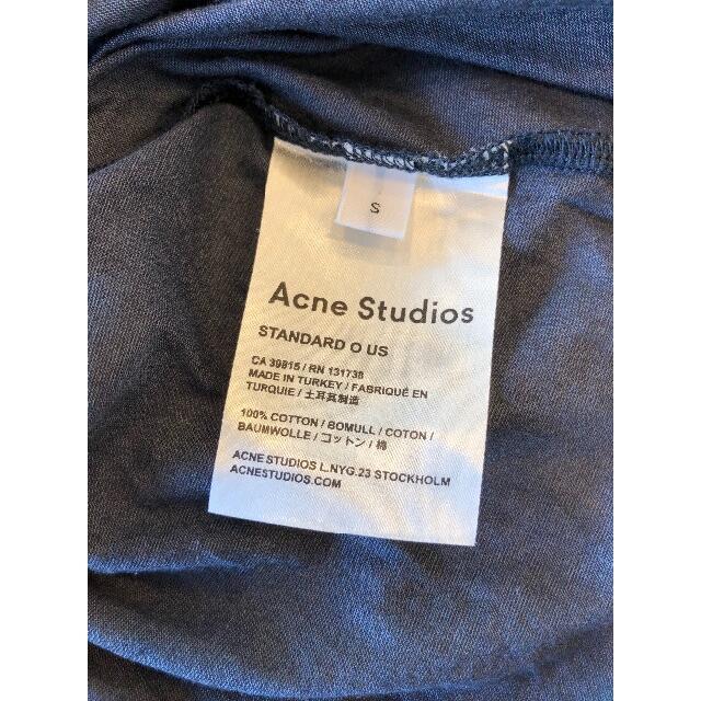 ACNE(アクネ)のAcne Studios 定番Tシャツ standard o Sサイズ メンズのトップス(Tシャツ/カットソー(半袖/袖なし))の商品写真