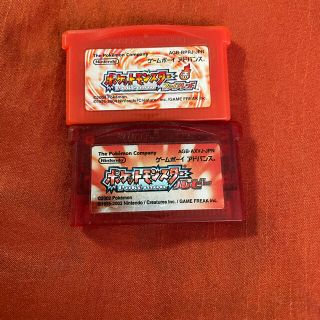 ゲームボーイアドバンス(ゲームボーイアドバンス)のポケットモンスター ファイアレッド ルビー ポケモン GBA アドバンス ソフト(携帯用ゲームソフト)