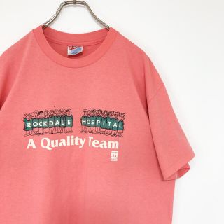 ヘインズ(Hanes)の90s USA製 Hanes Tシャツ 半袖 カットソー アメリカ古着(Tシャツ/カットソー(半袖/袖なし))