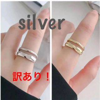 リング　オープンリング　シルバー　silver アクセサリー　銀(リング(指輪))