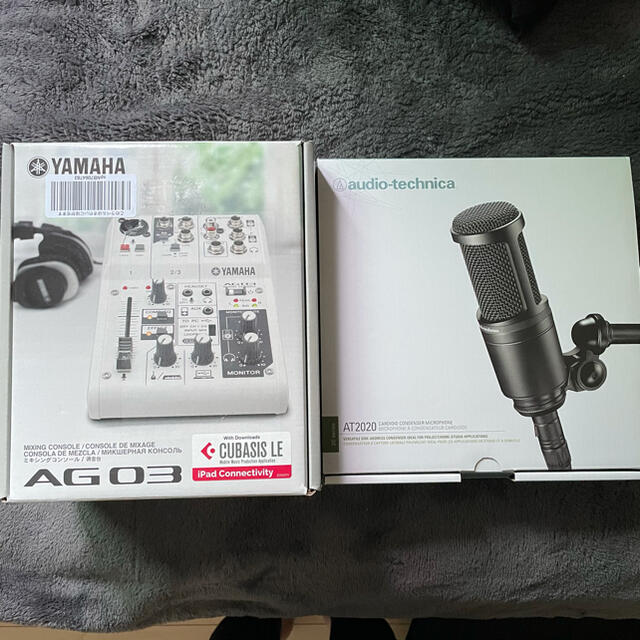 YMAHA AG03 / Audio Technica AT2020 www.shopsensepromotions.com.au
