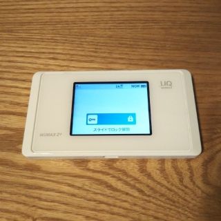 エヌイーシー(NEC)のWiMAX2+ Speed Wi-Fi NEXT WX05 ホワイト(その他)