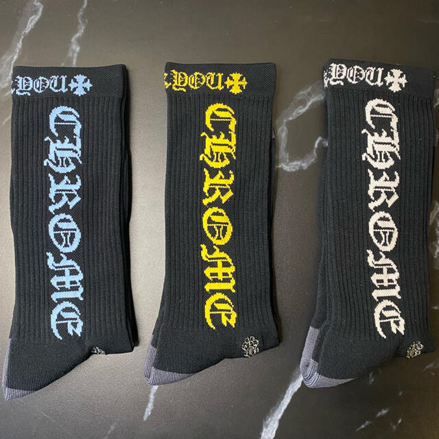 即日発送　Chrome Hearts CH Socks  3枚セット