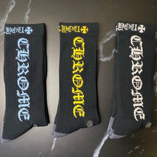 クロムハーツ(Chrome Hearts)の即日発送　Chrome Hearts CH Socks  3枚セット(ソックス)