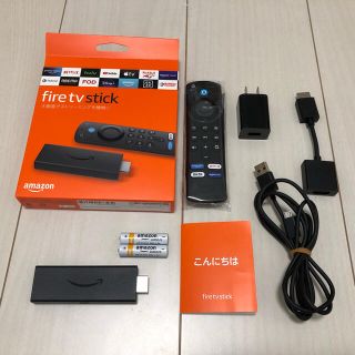  Fire TV Stick - Alexa対応音声認識リモコン(第3世代)(映像用ケーブル)