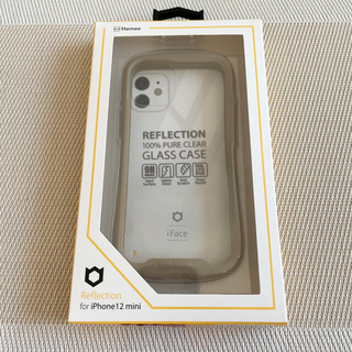 【専用】IFace Reflection ベージュ　iPhone12mini(iPhoneケース)