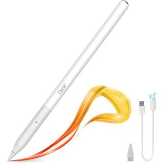 タッチペン iPad対応 ペンシル Ciscle 傾き感知機能 パームリジェクシ(PC周辺機器)