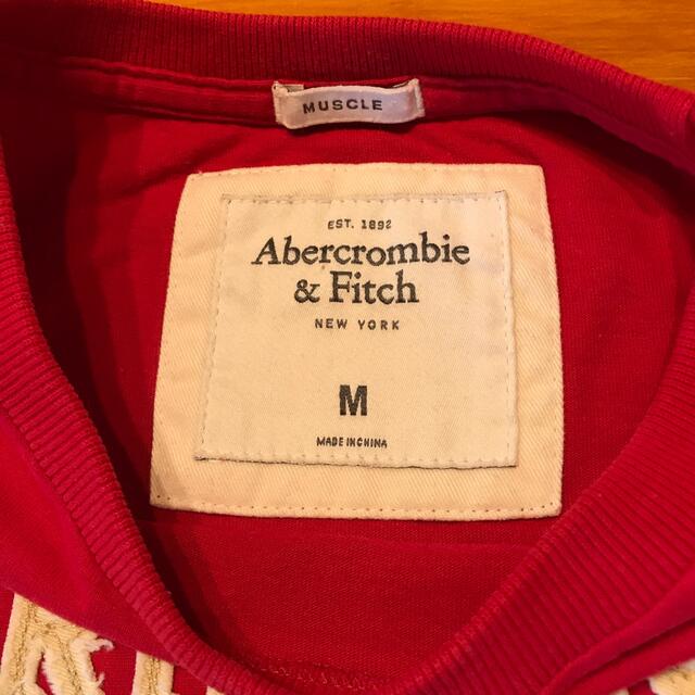 Abercrombie&Fitch(アバクロンビーアンドフィッチ)のアバクロ　メンズTシャツ  M  メンズのトップス(Tシャツ/カットソー(半袖/袖なし))の商品写真