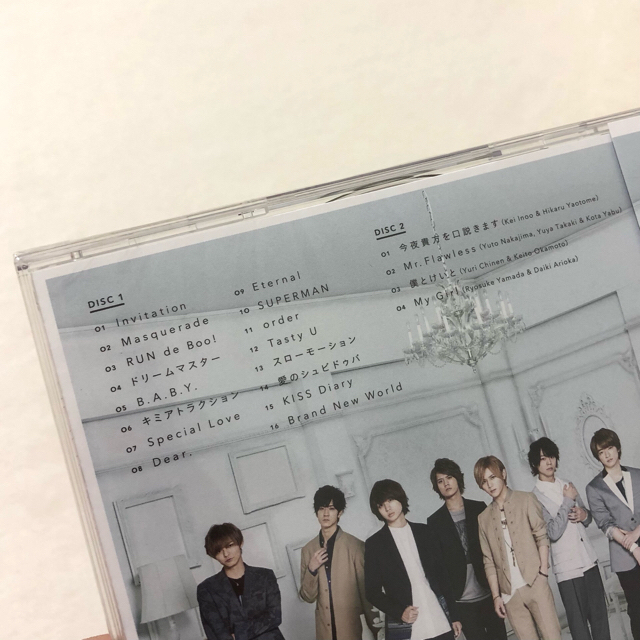 Hey! Say! JUMP(ヘイセイジャンプ)の2CD【DEAR：初回2】 エンタメ/ホビーのCD(その他)の商品写真