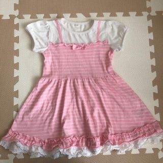 イオン(AEON)の専用  ピンク　ワンピース　120(ワンピース)