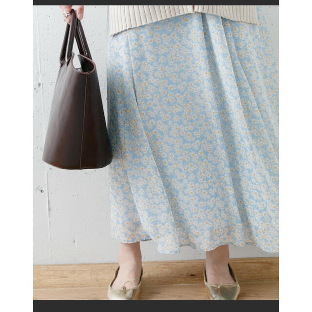 URBAN RESEARCH(アーバンリサーチ)のラーメン大好き様専用   アーバンリサーチサニーレーベル シフォンスカート 美品 レディースのスカート(ロングスカート)の商品写真