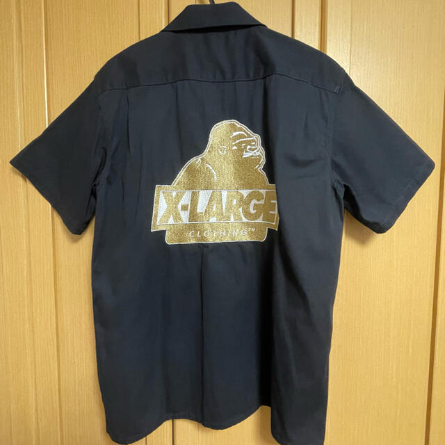 XLARGE★ジャケット(黒・S)　半袖