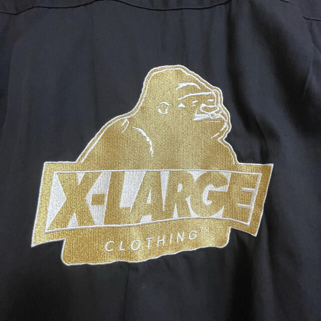 XLARGE★ジャケット(黒・S)　半袖