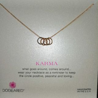 ドギャード(Dogeared)のDOGEAREDネックレス「KARMA」18”(ネックレス)