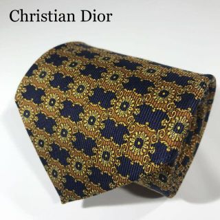 クリスチャンディオール(Christian Dior)の【たいよう様】クリスチャンディオール 高級シルク ネクタイ 総柄 アラベスク(ネクタイ)