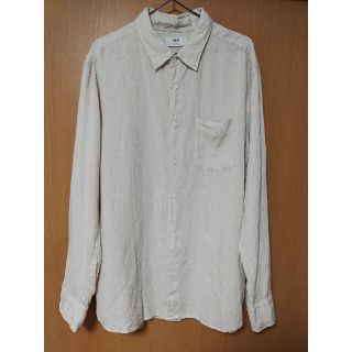 ユニクロ(UNIQLO)のプレミアムリネンシャツ(シャツ)