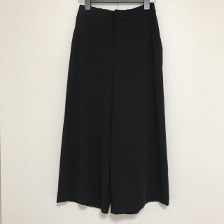 エムプルミエ(M-premier)の美品♡M-PREMIER BLACKワイドパンツ(size34)(カジュアルパンツ)