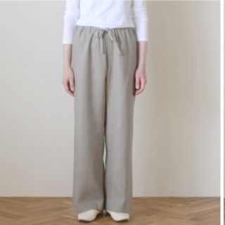 フォグリネンワーク(fog linen work)のキナル別注　fog linen work 　オワーズパンツ　ナチュラル(カジュアルパンツ)