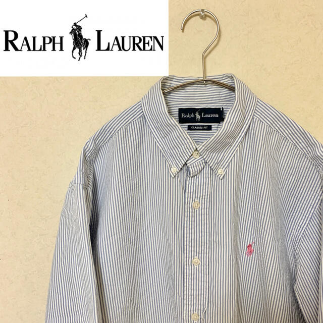 Ralph Lauren(ラルフローレン)のRalph Lauren 半袖シャツ ワンポイント刺繍ロゴ メンズのトップス(シャツ)の商品写真