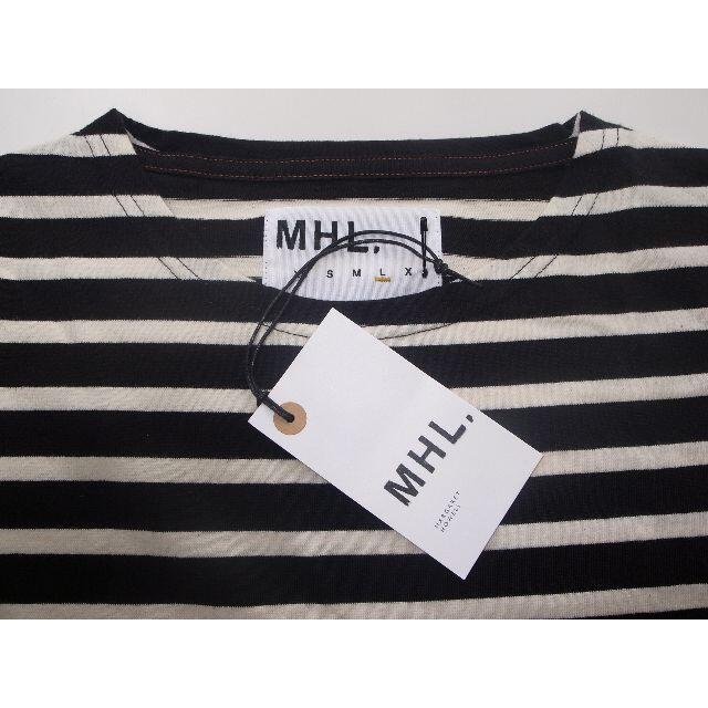 MARGARET HOWELL(マーガレットハウエル)のMHL マーガレットハウエル naval ボーダー Tシャツ L  メンズのトップス(Tシャツ/カットソー(半袖/袖なし))の商品写真