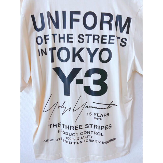 Y-3 15周年限定 ユニフォームTシャツ