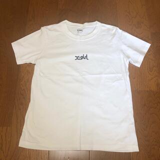 エックスガール(X-girl)のエックスガール　ホワイトTシャツ(Tシャツ(半袖/袖なし))