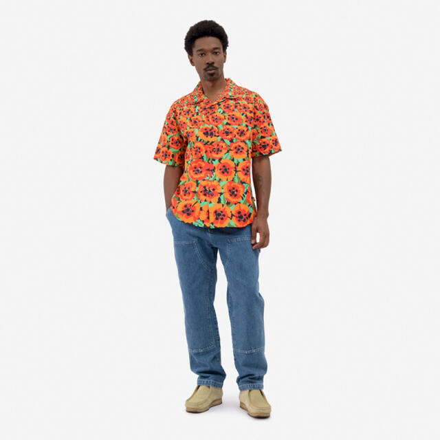 STUSSY(ステューシー)のSTUSSY POPPY SHIRT Mサイズ　新品 メンズのトップス(シャツ)の商品写真