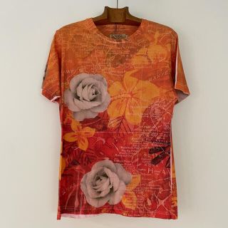 薔薇デザインTシャツ(Tシャツ/カットソー(半袖/袖なし))