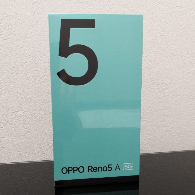 新品未使用 OPPO Reno 5A 5G アイスブルースマートフォン/携帯電話