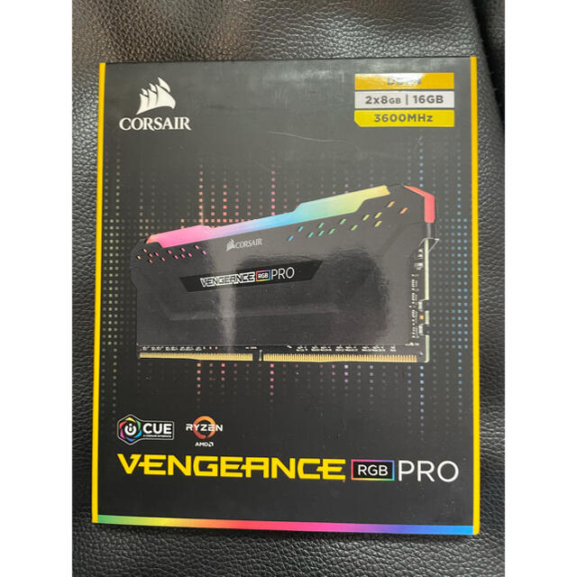 新品　CORSAIR VENGEANCE DDR4 8G*2 3600MHz